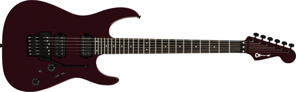Charvel Pro-Mod Plus Dinky DK24 HH FR EB Crimson Eclipse Charvel Pro-Mod Plus Dinky DK24 HH FR EB Crimson Eclipse