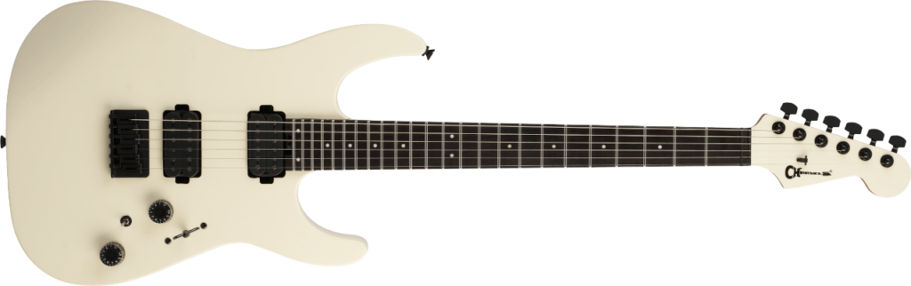 Charvel Pro-Mod Plus Dinky DK24 HH HT EB Crème White Charvel Pro-Mod Plus Dinky DK24 HH HT EB Crème White