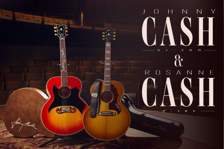 Gibson Johnny Cash SJ-200 & Rosanne Cash J-185