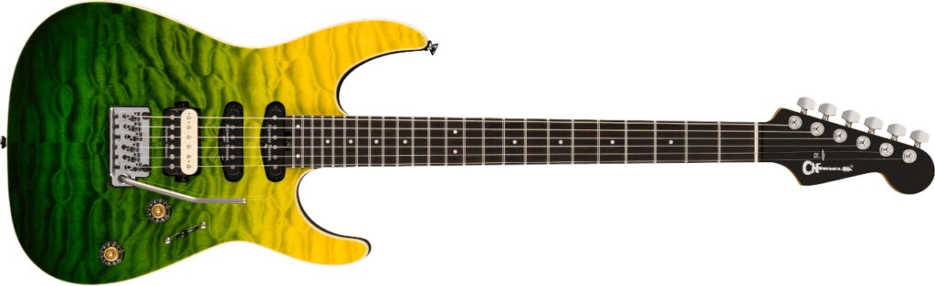 Charvel Pro-Mod Plus Dinky DK24 HSS 2PT QM Zombie Fade Charvel Pro-Mod Plus Dinky DK24 HSS 2PT QM Zombie Fade