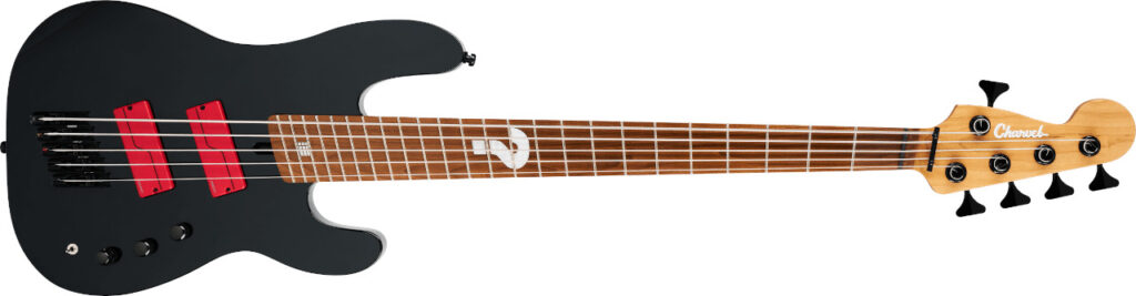 Charvel Sleep Token III Signature Pro-Mod San Dimas Bass V Black Charvel Sleep Token III Signature Pro-Mod San Dimas Bass V Black front