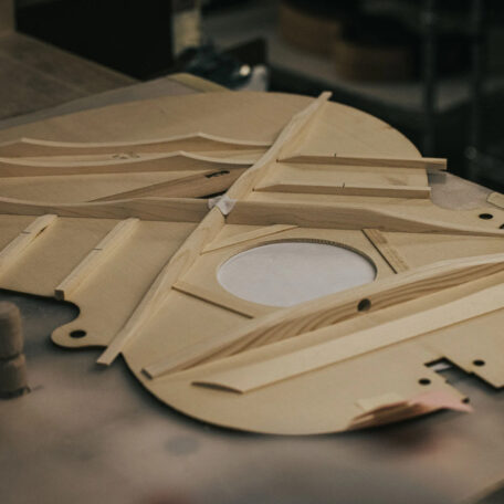 Scalloped X-Bracing