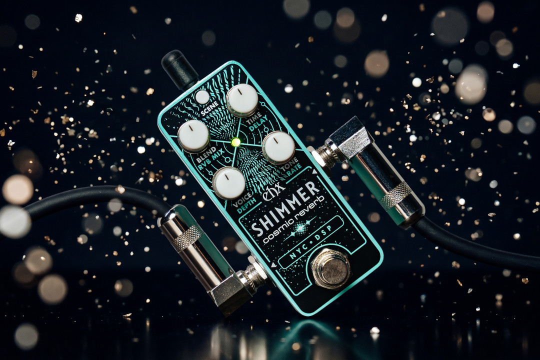 Electro Harmonix Pico Shimmer Cosmic Reverb im Test: Effektkosmos im Hosentaschenformat