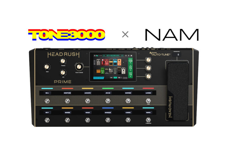 HeadRush öffnet sich für NAM: TONE3000 kommt auf Prime, Core und Flex Prime