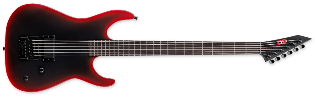 ESP LTD M-6 Baritone 30 Black Metal