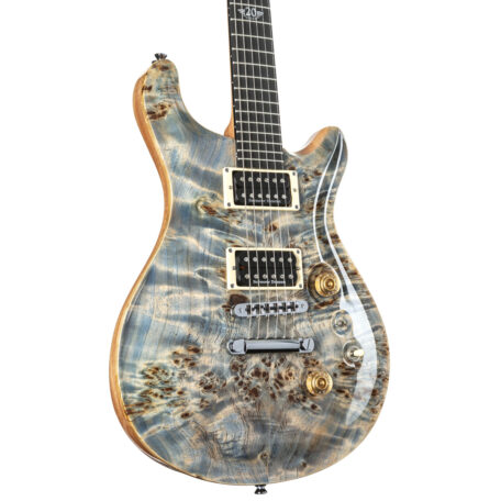 Fame Forum IV Modern 20th Anniversary Burl Stonewashed Blue Gloss Top