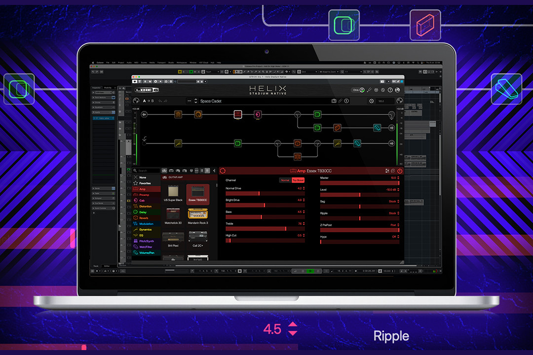 Line 6 Helix Stadium Native: Agoura Modeling jetzt als Plugin – kostenlose Version inklusive