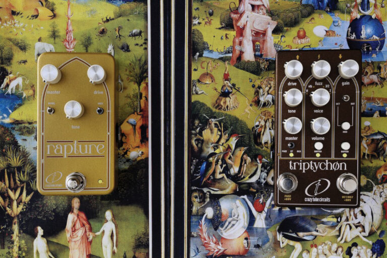 Crazy Tube Circuits Rapture: Neuer Overdrive mit der Drive-Sektion des Triptychon
