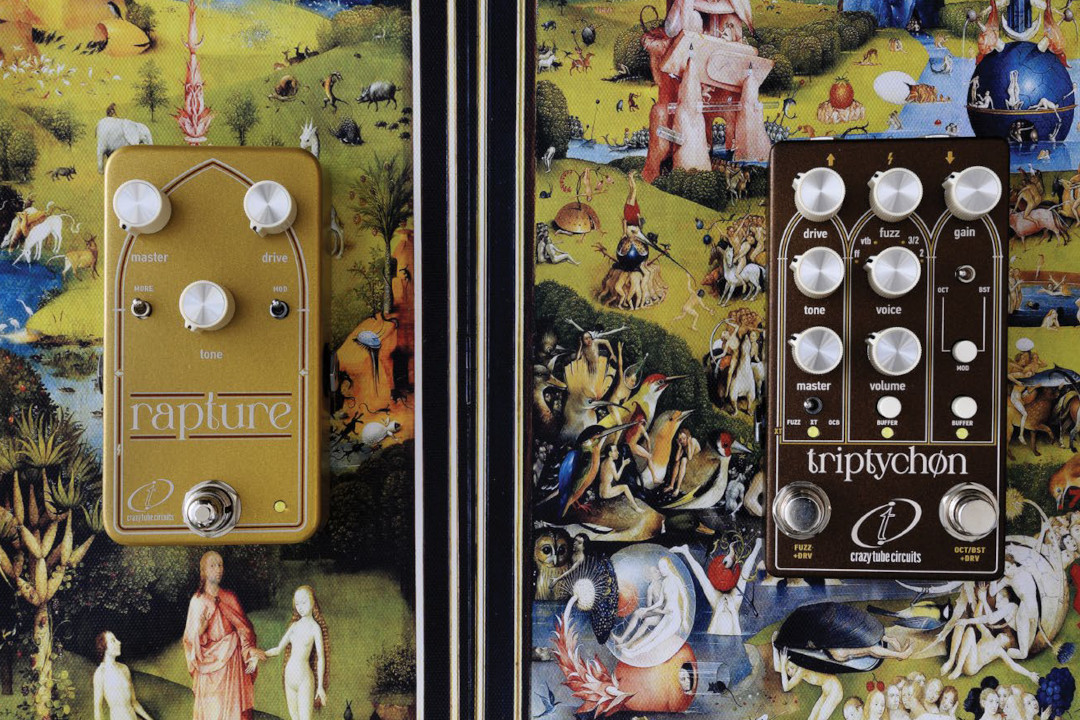 Crazy Tube Circuits Rapture: Neuer Overdrive mit der Drive-Sektion des Triptychon