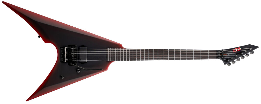 ESP LTD Arrow Black Metal II Red Burst Satin ESP LTD Arrow Black Metal II Red Burst Satin