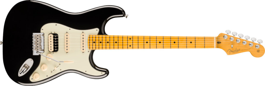 Fender American Professional Stratocaster HSS MN Black Fender American Professional Stratocaster HSS MN Black