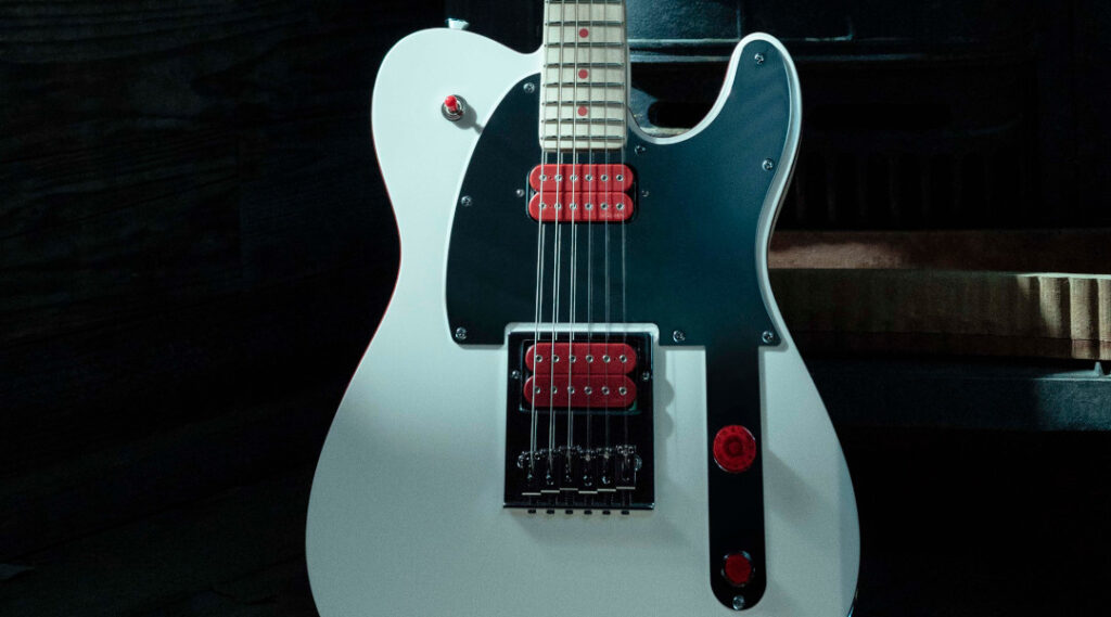 Fender John 5 Telecaster Ghost Arctic White DiMarzio D Activator Humbucker Fender John 5 Telecaster Ghost Arctic White DiMarzio D Activator Humbucker