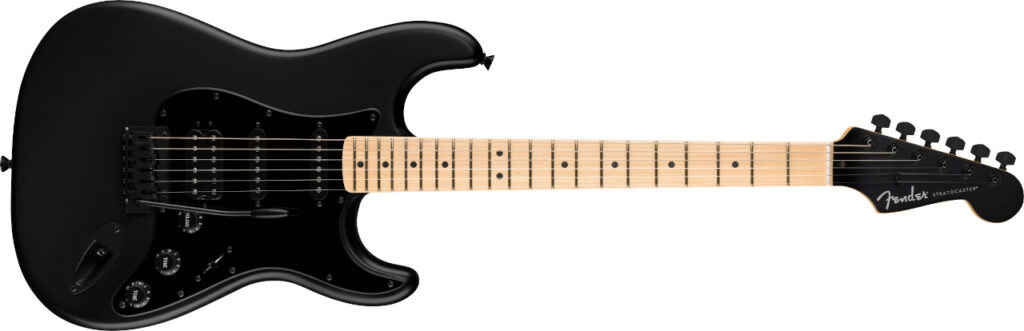 Fender LTD Standard Stratocaster HSS MN Satin Black