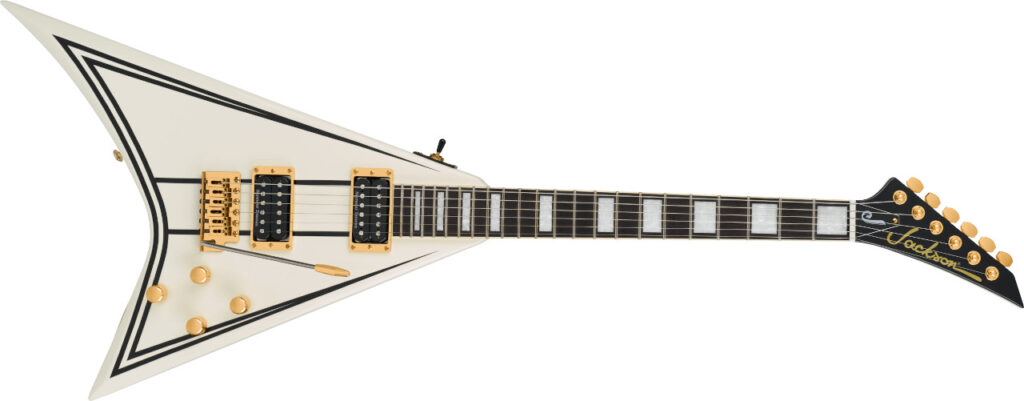 Jackson Limited Edition Randy Rhoads CD1 Vintage White with Black Pinstripes Jackson Limited Edition Randy Rhoads CD1 Vintage White with Black Pinstripes