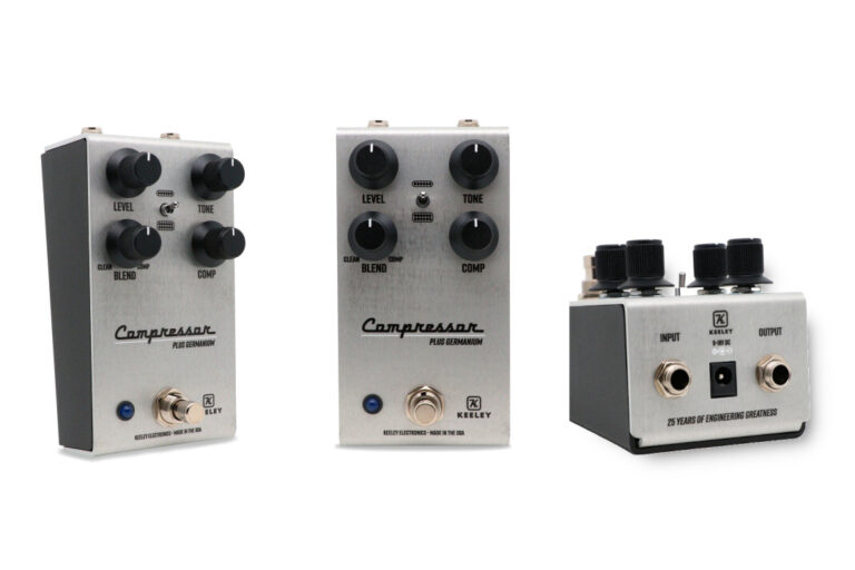 Keeley Compressor Plus Germanium: Silberne Sonderedition zum 25. Jubiläum