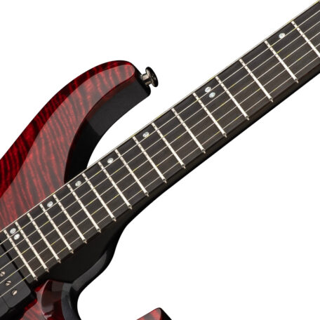PRS Tekton Bloodstone Red Griffbrett